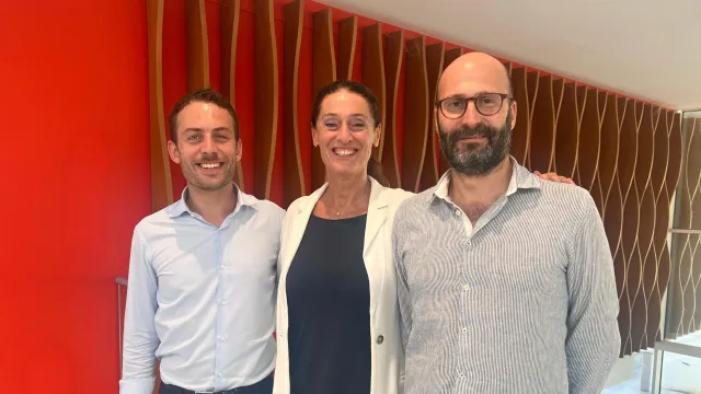 Francesco Pignotti, Crsitina Scaletti e Carlo Boni