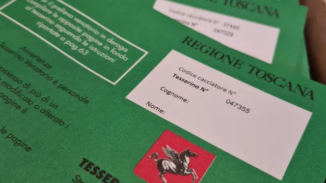 Tesserini venatori Regione Toscana
