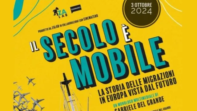 Giornata della memoria e dell’accoglienza. Giovedì 3 ottobre 2024, monologo di e con Gabriele Del Grande