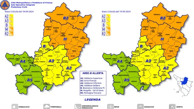 Protezione Civile, 18 e 19 settembre 2024