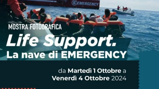 Giornata della memoria e dell’accoglienza. Giovedì 3 ottobre 2024, mostra fotografia: Life Support
