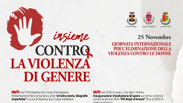 Giornata internazionale per l'eliminazione della violenza contro le donne. Pontassieve, novembre 2024