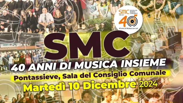 40 anni di scuola di musica comunale. Pontassieve, 10/12/2024