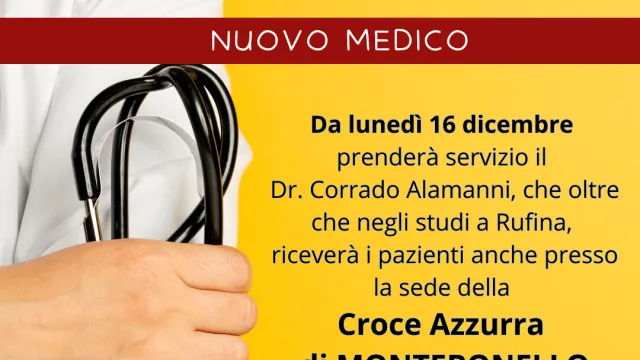Montebonello, cambio medico