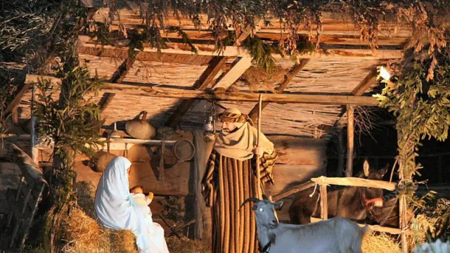 Presepe vivente a Santa Brigida