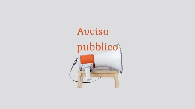 Avviso pubblico
