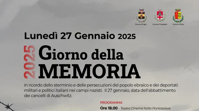 Pontassieve, 27 gennaio 2025, Giorno della Memoria