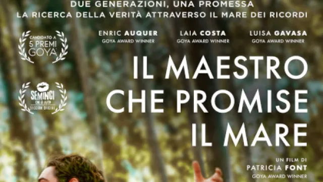 Cinelandia, 4 febbraio 2025 IL MAESTRO CHE PROMISE IL MARE