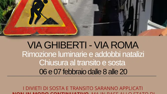 Via Ghiberti Lavori