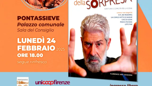 Alessandro Benvenuti, presentazione del libro “Il teatro della sorpresa. Scrittura e comicità per la scena”