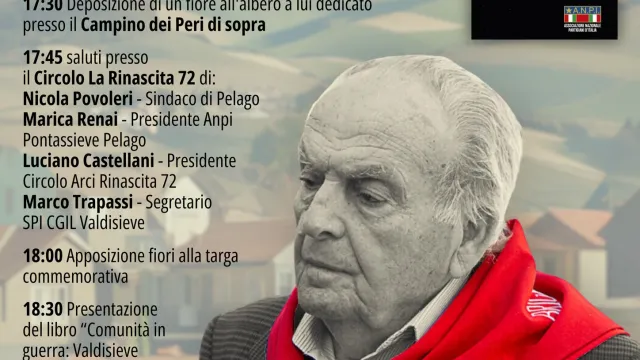 Ricordiamo Natale Benvenuti, Partigiano "Stoppa". 11 marzo 2025