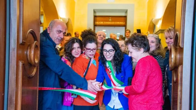 Inaugurata la mostra "Arte Terapia". Pontassieve 12 aprile 2025