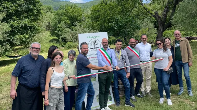 Inaugurata oggi a Pontassieve “La Ribotta della Riscossa”: una delle prime esperienze di spaccio aziendale con area picnic e bracieri