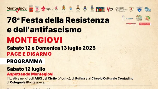 Locandina Monte Giovi, Pontassieve 12-12 luglio 2025