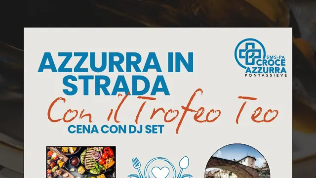 Azzurra in strada. Pontassieve 6 settembre 2025