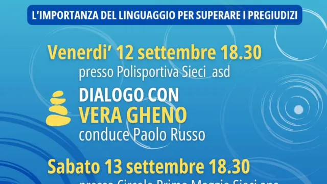 Come sassi nello stagno. Pontassieve 12 e 13 settembre 2025