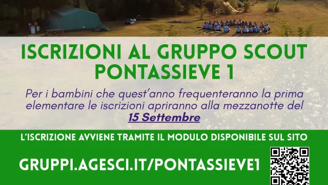 Gruppo Scout Pontassieve 1. 9 settembre 2025