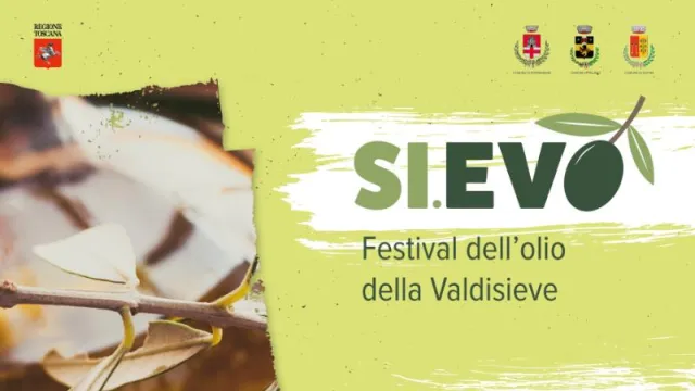 Locandina SI.EVO il Festival dell'Olio che unisce la Valdisieve. Pontassieve 28-30 novembre 2025