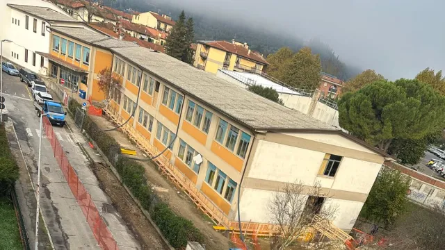 Sieci: riqualificazione di via Galilei in corso