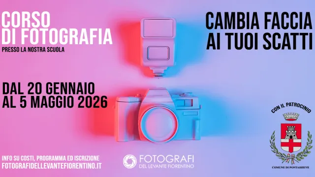 Nuovo corso di fotografia tra teoria, pratica e creatività