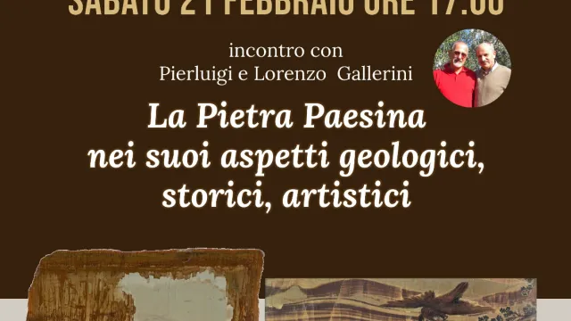 La pietra paesina. Pontassieve 21/02/2026