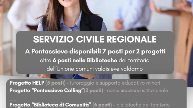 Servizio civile, Regione Toscana 