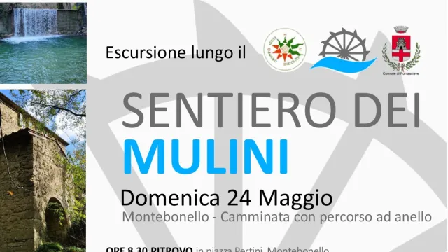 Sentiero dei Mulini. Pontassieve 24/05/2026