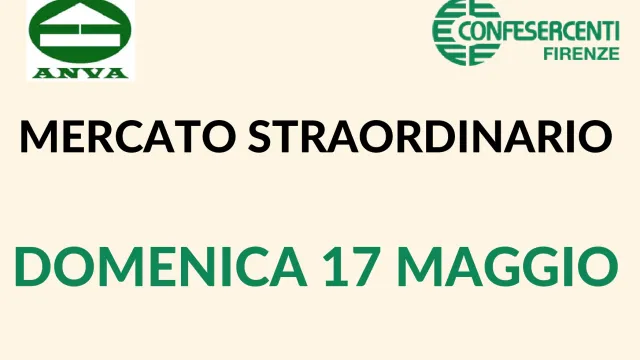 Mercato straordinario. Pontassieve 17/05/2026