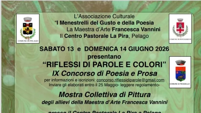 Concorso nazionale di poesia e prosa “Riflessi di Parole e Colori” 2026