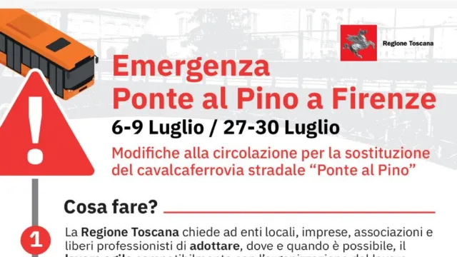 Emergenza Ponta al Pino Firenze luglio 2026