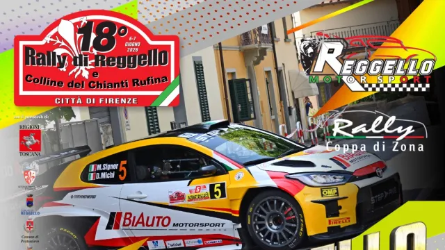 Rally di Reggello: 6-7 giugno 2026
