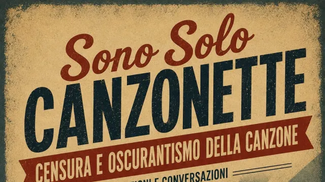 Sono solo canzonette. Pontassieve 23 giugno 2026