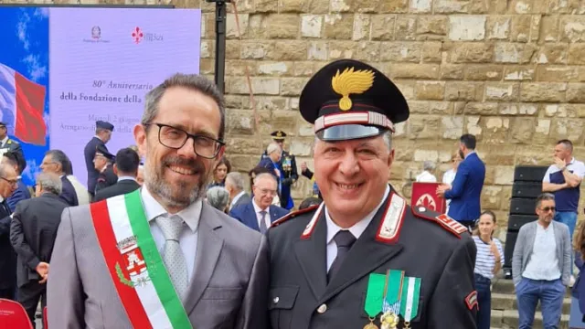 Al Luogotenente Carica Speciale Massimiliano Conforti  l’onorificenza di Cavaliere della Repubblica Italiana