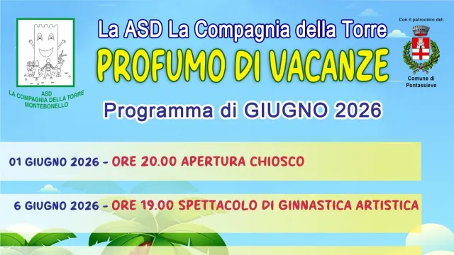 Profumo di vacanze a Montebonello. Giugno 2026