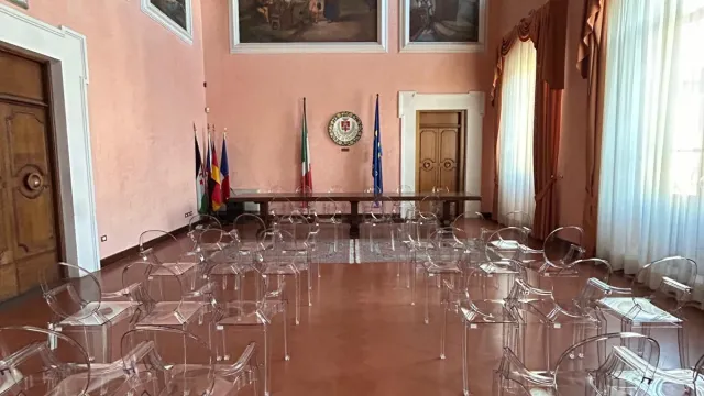 Sala delle Eroine, Palazzo Sansoni Trombetta, Pontassieve