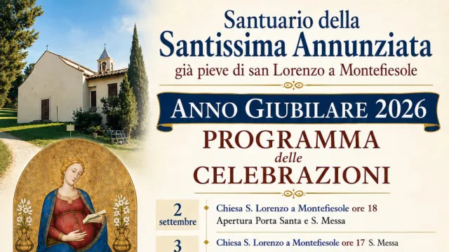 Il Giubileo straordinario a San Lorenzo a Montefiesole. Pontassieve 2-10 settembre 2026