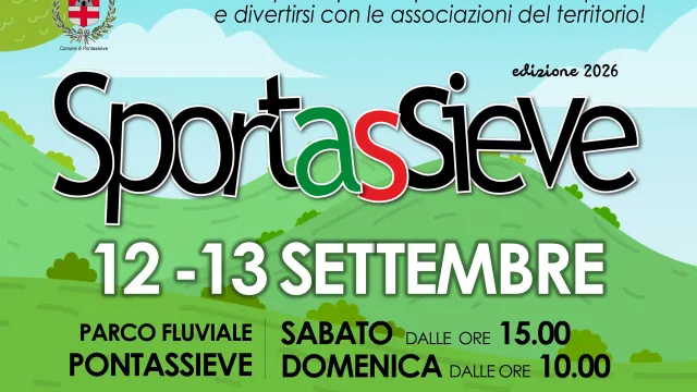 Sportassieve 2026. Pontassieve Parco Fluviale Fabrizio De Andrè