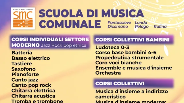 Elenco corsi scuola di musica