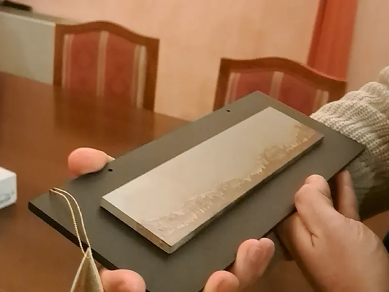 Donazione di una “pietra paesina” al Comune di Pontassieve. 3 marzo 2026