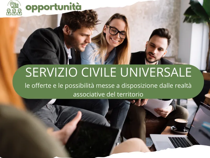 Servizio civile universale: le opportunità sul territorio