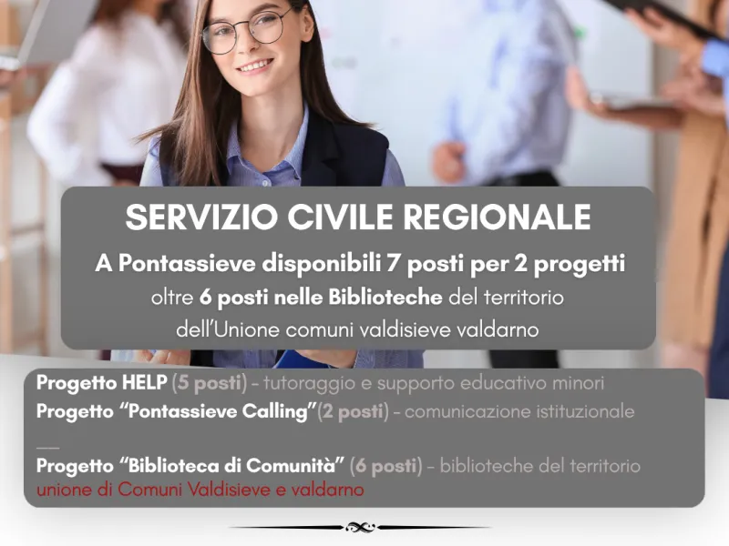 Servizio civile, Regione Toscana 