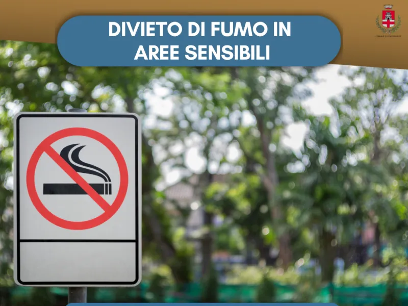 Divieto di fumo in aree sensibili