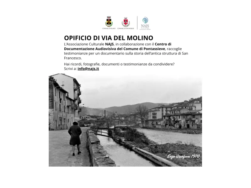 Documentario sulla storia dell’opificio di Via del Molino: raccolta di testimonianze
