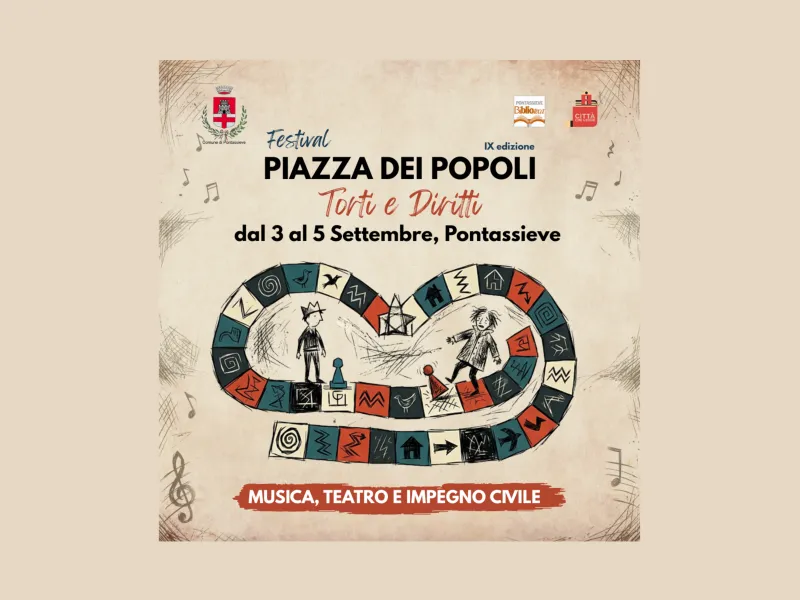 Piazza dei popoli. Pontassieve dal 3 al 5 settembre 2026