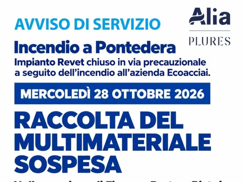 Plures Alia. Raccolta di multimateriale sospesa. Pontassieve 28/11/2026