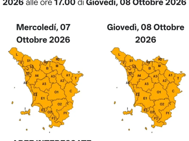 Protezione civile 7-8 ottobre 2026