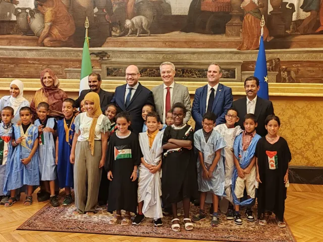 bambini saharawi - Roma