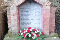 Pontassieve 1 dicembre 2023. Il ricordo delle vittime del bombardamento in località I Veroni 1/12/1943