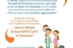 Pontassieve, 15/10/2020 - Nuova stagione per la Family Card del Comune di Pontassieve