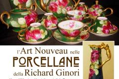 L’Art Nouveau nelle porcellane della Richard Ginori. Pontassieve 2017
